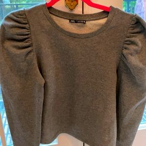 Short casual sweater